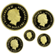 Pre-Owned 2000 Australian Nugget Proof Gold Coin Series - 5 Coin Set