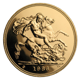 Pre-Owned 1986 UK Quintuple Sovereign Gold Coin