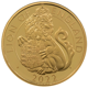 Pre-Owned 2022 UK Tudor Beasts The Lion of England 1/4oz Proof Gold Coin