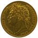 Pre-Owned 1824 George IV Laureate Head Full Sovereign
