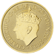 Pre-Owned 2023 UK King Charles III Coronation 1/4oz Gold Coin