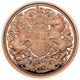 Pre-Owned 2022 UK Memorial Half Sovereign Proof Gold Coin