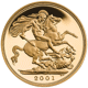 Pre-Owned 2001 UK Full Sovereign Gold Coin - Carded