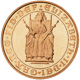 Pre-Owned 1989 UK '500th Anniversary' Half Sovereign Proof Gold Coin