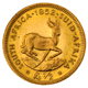 Pre-Owned 1952 George VI South African £1/2 Gold Coin