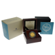 Pre-Owned 2022 UK Elizabeth II Platinum Jubilee 1/4oz Proof Gold Coin