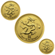 Pre-Owned 2012 Australian Lunar Dragon Proof Gold 3-Coin Set
