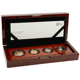 Pre-Owned 2019 UK Double, Full, Half, and Quarter Sovereign Proof Gold 4-Coin Collection