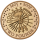 Pre-Owned 2005 400th Anniversary of the Gunpowder Plot £2 Proof Gold Coin