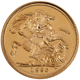 Pre-Owned 1996 UK Half Sovereign Proof Gold Coin