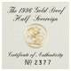 Pre-Owned 1996 UK Half Sovereign Proof Gold Coin