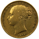 Pre-Owned 1871 London Mint DN.31 Victoria Young Head 'Shield' Full Sovereign Gold Coin