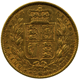 Pre-Owned 1871 London Mint DN.31 Victoria Young Head 'Shield' Full Sovereign Gold Coin