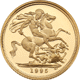 Pre-Owned 1995 UK Half Sovereign Proof Gold Coin