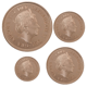 Pre-Owned 2022 UK Sovereign Proof Gold 4-Coin Set