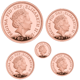 Pre-Owned 2022 UK Sovereign Proof Gold 5-Coin Set