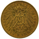 Pre-Owned 1892 German Wilhelm II 20 Mark Gold Coin