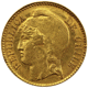 Pre-Owned 1895 Chile 5 Peso Gold Coin