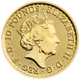 Pre-Owned 2023 UK Queen Elizabeth II Britannia 1/10oz Gold Coin - Carded