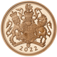 Pre-Owned 2022 UK Full Sovereign Piedfort Proof Gold Coin