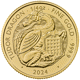 2024 UK Tudor Beasts Tudor Dragon 1/4oz Gold Coin