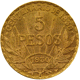 Pre-Owned 1930 Uruguay 5 Peso Gold Coin