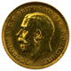 Pre-Owned 1914 Sydney Mint George V Half Sovereign Gold Coin