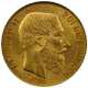 Pre-Owned 1870 Belgian Leopold II 20 Franc Gold Coin