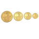 Pre-Owned 2004 UK Britannia Proof Gold 4-Coin Set