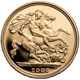 Pre-Owned 2006 UK Half Sovereign Proof Design Gold Coin
