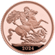 Pre-Owned 2024 Full Sovereign Proof Gold Coin