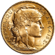 Pre-Owned French 20 Franc 'Rooster' Gold Coin - Mixed Dates