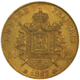 Pre-Owned 1862 French Strasbourg Mint 50 Franc Napoleon III Gold Coin