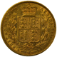Pre-Owned 1872 London Mint DN.80 Victorian 'Shield' Full Sovereign Gold Coin
