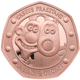 Pre-Owned 2019 UK Royal Mint Wallace and Gromit 50p Proof Design Gold Coin
