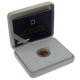 Pre-Owned 2017 UK Sapphire Jubilee 'Struck on the Day' Boxed Full Sovereign Gold Coin - Missing Oute