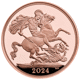 Pre-Owned 2024 UK Full Sovereign Proof Gold Coin