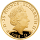 Pre-Owned 2022 UK Britannia 1/4oz Proof Gold Coin