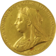 Pre-Owned 1897 Queen Victoria Jubilee Gold Medal