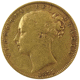 Pre-Owned 1872 London Mint DN.98 Victoria Young Head Shield Full Sovereign Gold Coin
