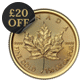 2025 Canadian Maple 1/10oz Gold Coin
