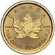 2025 Canadian Maple 1/20oz Gold Coin