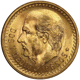 Pre-Owned Mexican 2.5 Peso Gold Coin - Mixed Dates