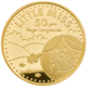 Pre-Owned UK 2021 Little Miss Sunshine - 50th Anniversary of Mr. Men 1oz Proof Gold Coin