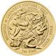 Pre-Owned 2025 UK Beowulf and Grendel’s Mother Myths and Legends 1oz Gold Coin