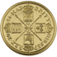 Pre-Owned 2024 St Helena East India Company Half Guinea Proof Gold Coin