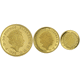 Pre-Owned 2021 UK Britannia Premium Proof Gold 3-Coin Set