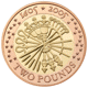 Pre-Owned 2005 400th Anniversary of the Gunpowder Plot £2 Proof Design Gold Coin