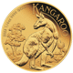 Pre-Owned 2023 Australian Kangaroo 1/4oz Proof Gold Coin