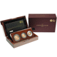 Pre-Owned 2015 UK Premium Sovereign Proof Gold 3-Coin Set